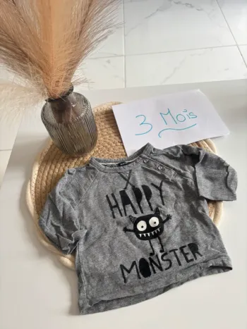 Haut manches longues 3 mois