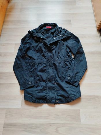 Trench capuche amovible