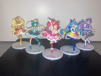 Lot de 5 Figurines Star Twinkle Precure Pretty Cure - Cutie Figure