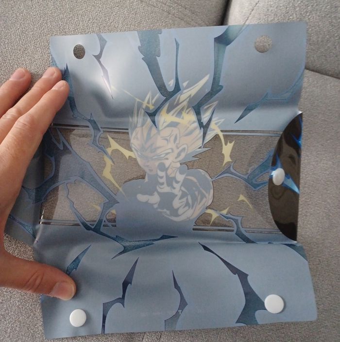 Trousse/ pochette dragon ball z Majin Vegeta Super Saiyen - photo numéro 3