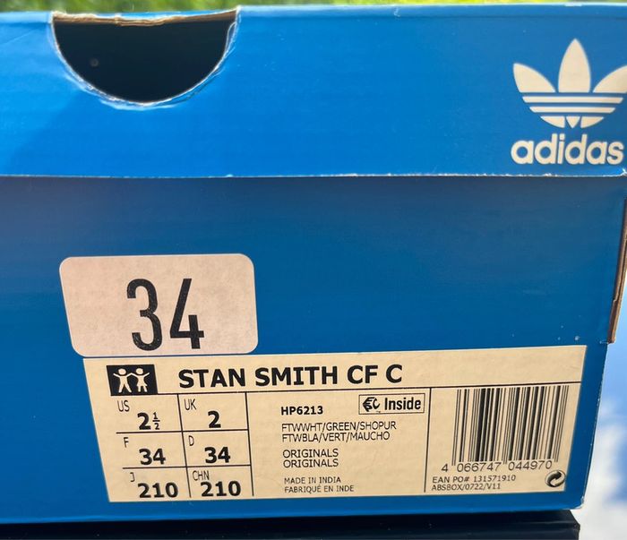 Baskets Stan smith pointure 34 - photo numéro 9