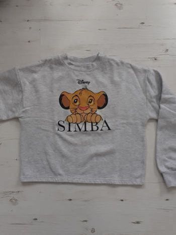 Sweat col rond roi lion XS Undiz