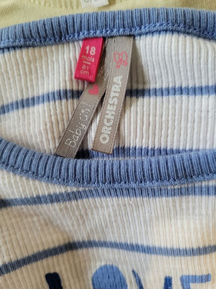 Lot de 4 teeshirt manche courte 18 mois - photo numéro 6