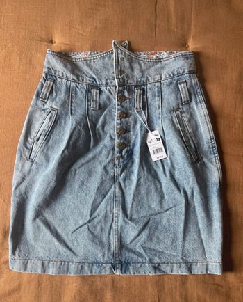 Jupe en jean Naf-naf neuve étiquetée