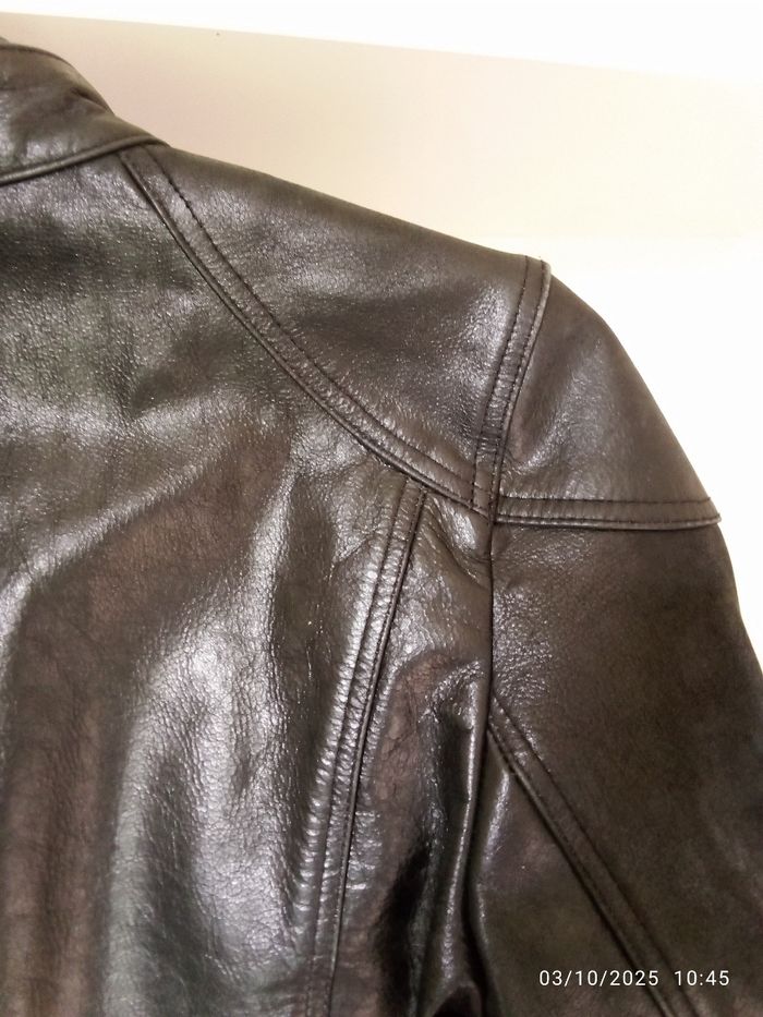 Blouson cuir femme - photo numéro 9