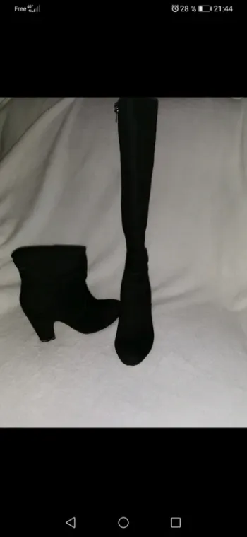 Botte feutrine noir
