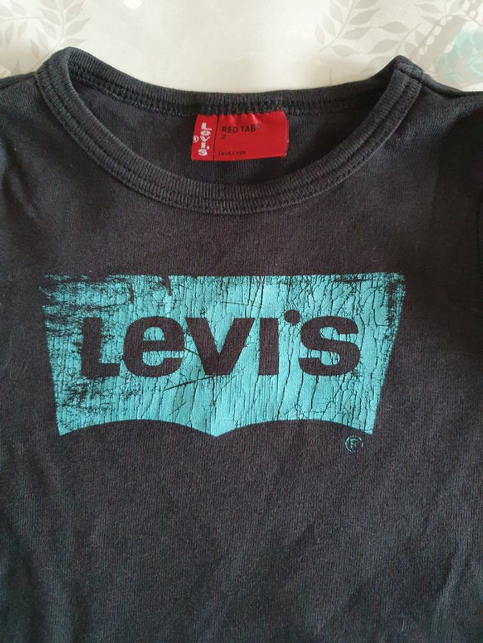 Tee shirt levis 2 ans noir - photo numéro 2
