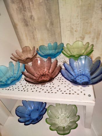 Lot de 8 coupelles a dessert