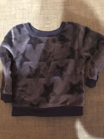 Pull garçon tout doux