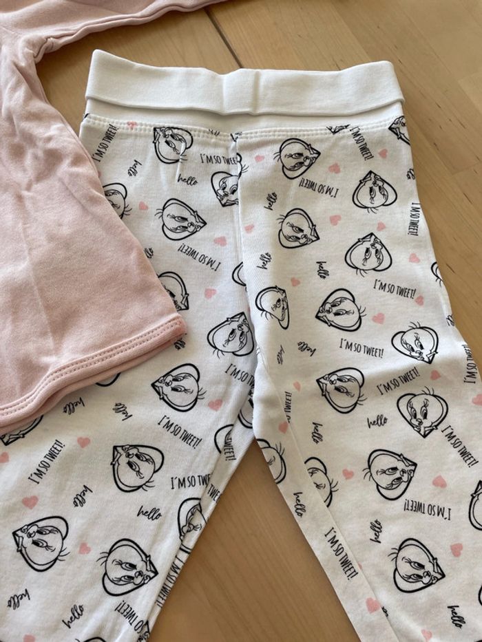 Lot de 2 joggings avec 1veste assez léger LooneyTunes - photo numéro 4