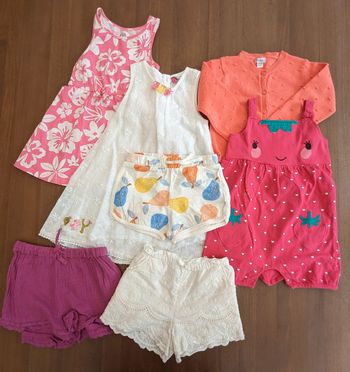 Lot fille été 2 ans