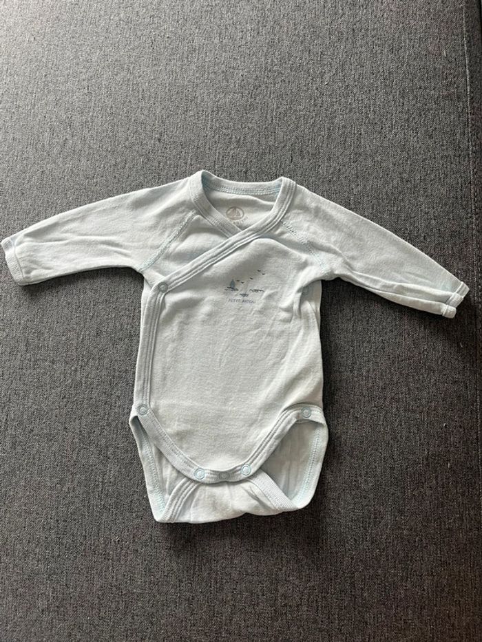 👶 Lot de 6 bodies croisés bébé Naissance/Taille 1 mois (50cm) - photo numéro 2