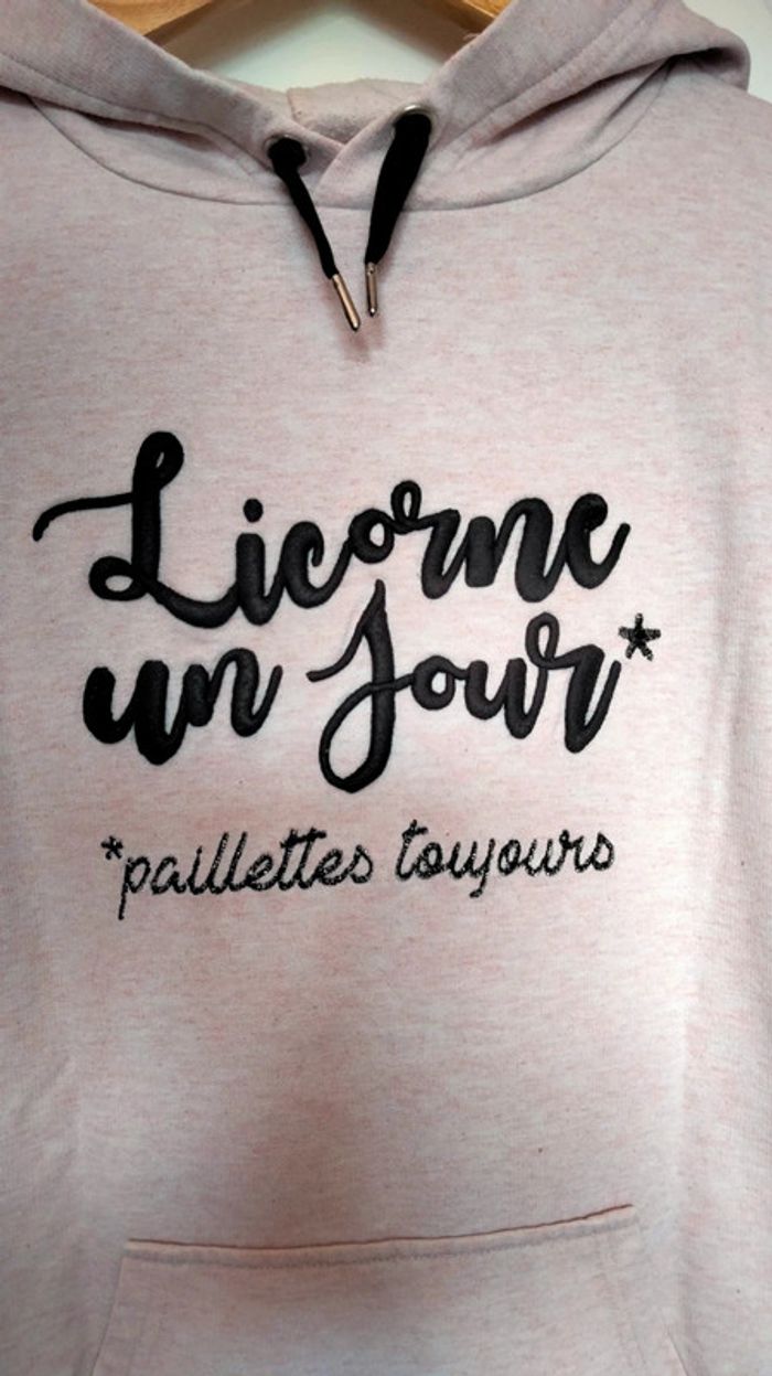 Pull sweat à capuche - photo numéro 2