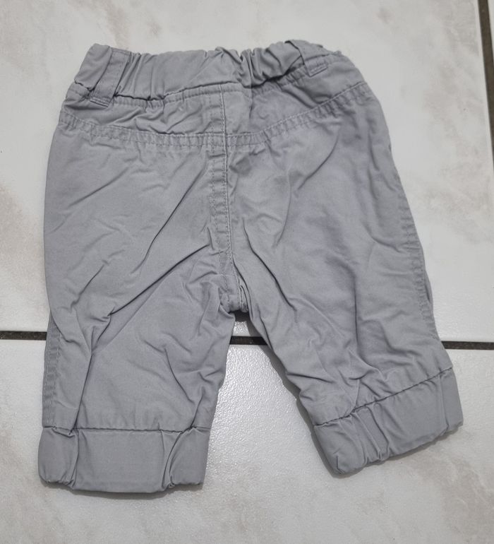 pantalon gris garçon disney baby winnie l'ourson taille 1 mois - photo numéro 3