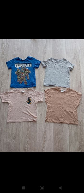 Lot tee shirt Zara