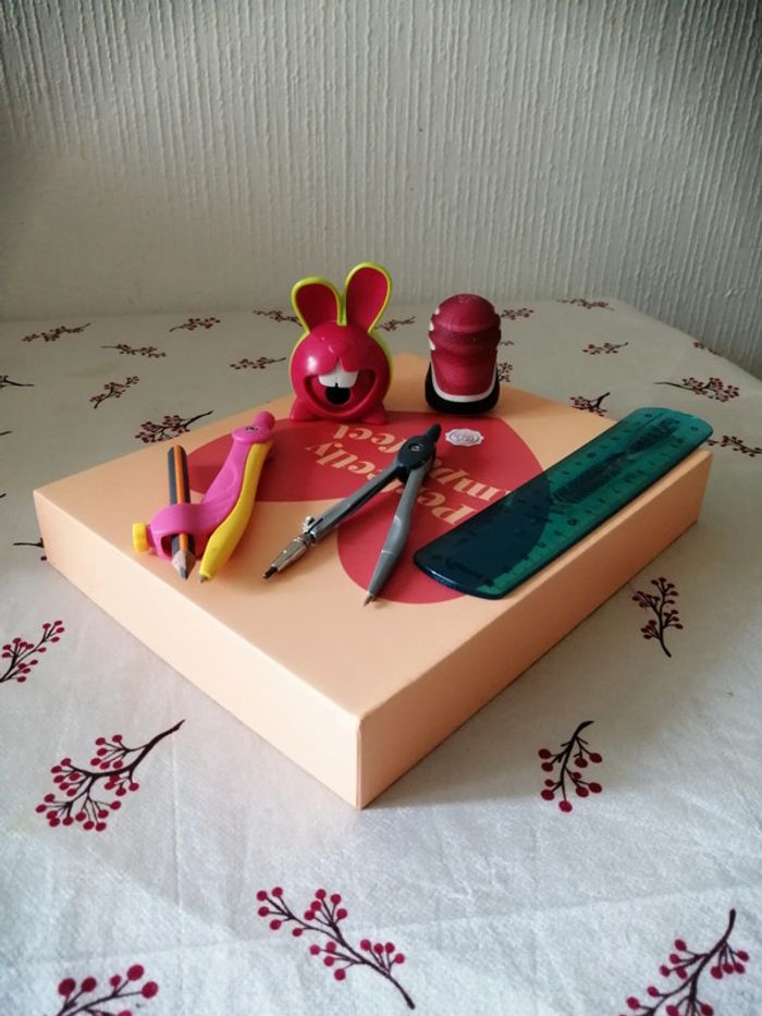 Lot taille crayon/compas/règle 15 cm
