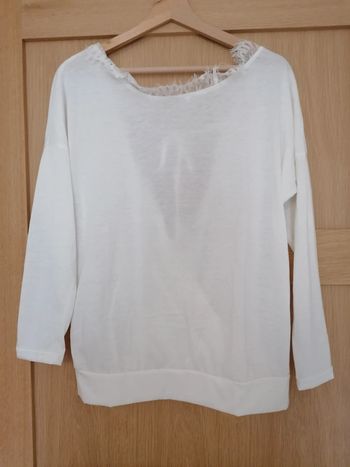 Dos nu ML blanc cassé M