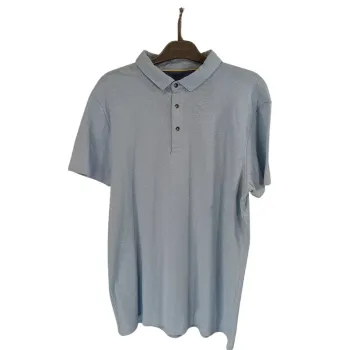 Polo Homme - taille M fit - polo bleu artic - Devred A558