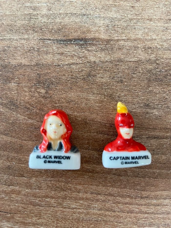 Lot de 2 fèves Marvel