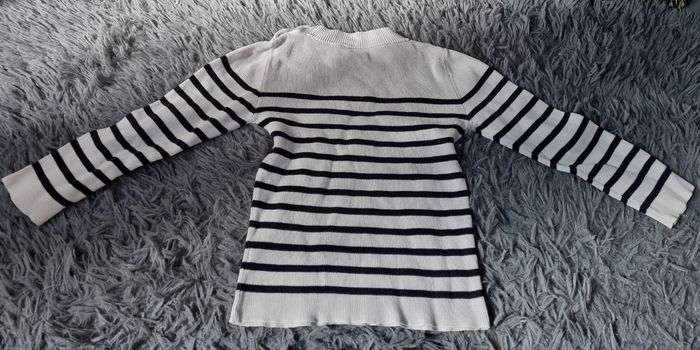 Pull côtelé à rayures style Marin 5ans mixte - photo numéro 7