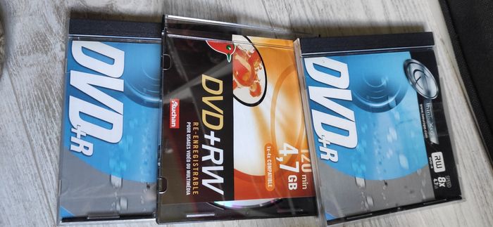 Lot de 3 DVD vierges à graver