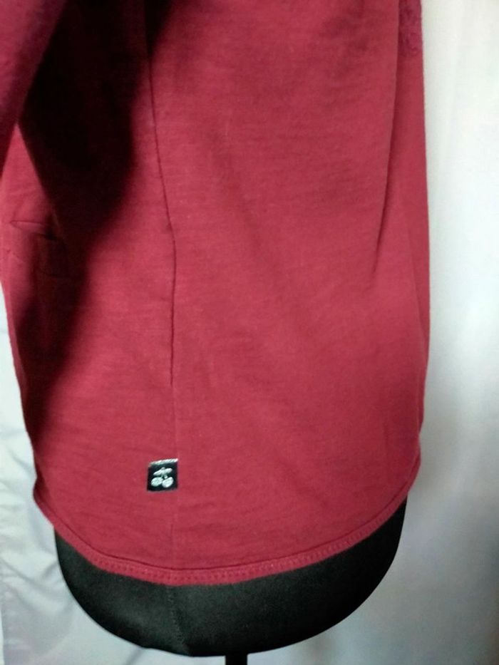 Veste femme bordeaux – Le Temps des Cerises – Taille S/M - photo numéro 13