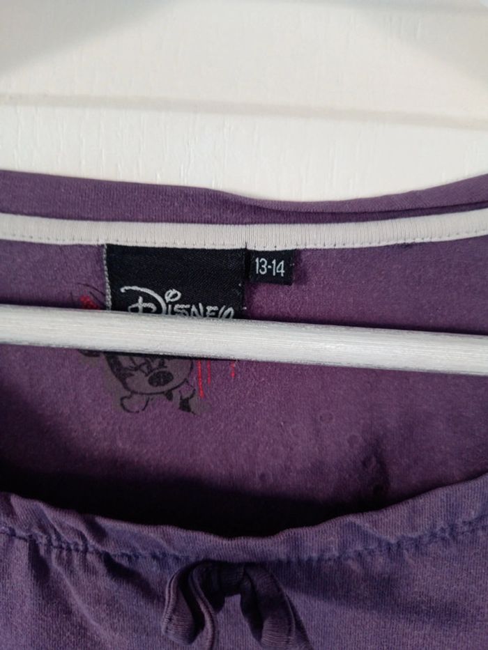Chemise de nuit Winnie mouse Disney taille 13 14 ans coloris violette - photo numéro 2