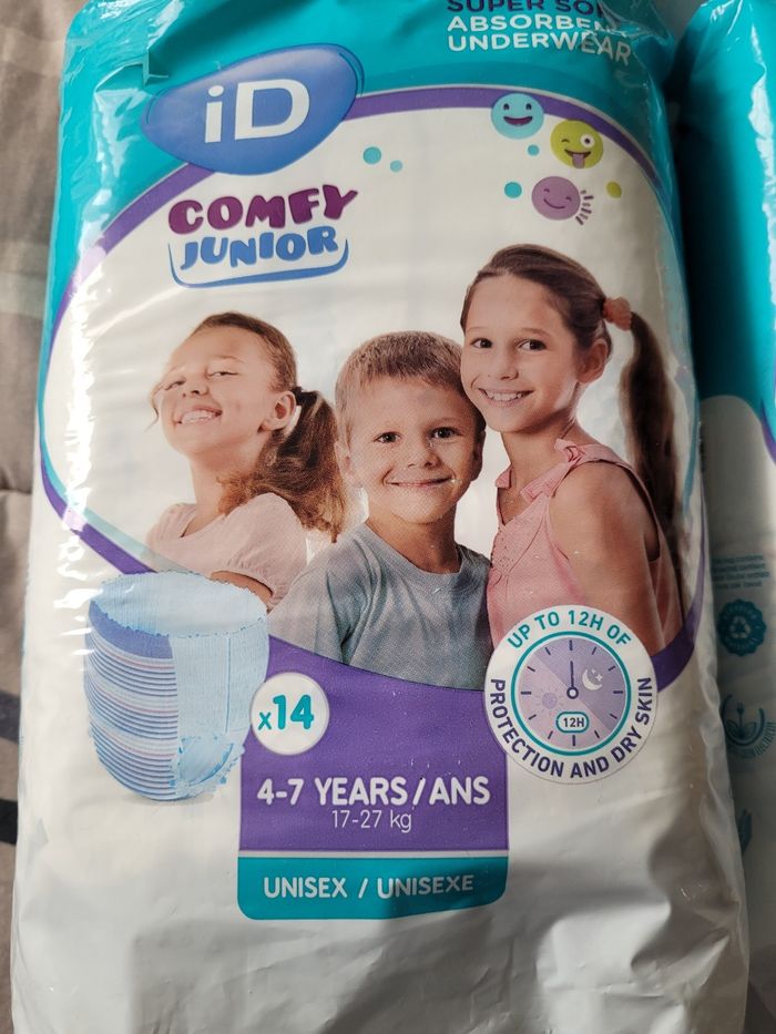 lots de 6 paquets de couches culotte 17/27kg (25e) - photo numéro 2