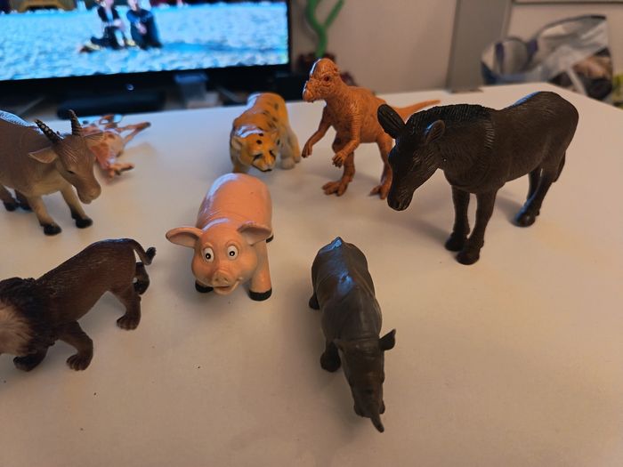 Lot d'animaux en plastique - photo numéro 3