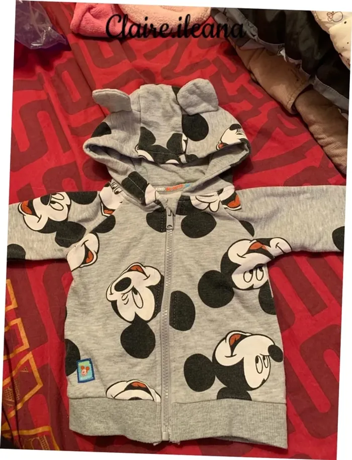 🛑pull Mickey 🛑9/12mois