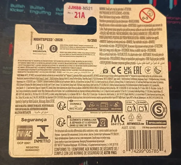 Hot Wheels - Honda Civic Type R 2018 - photo numéro 2