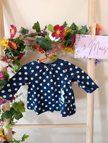 Haut manche longue 3mois Sucre d'orge