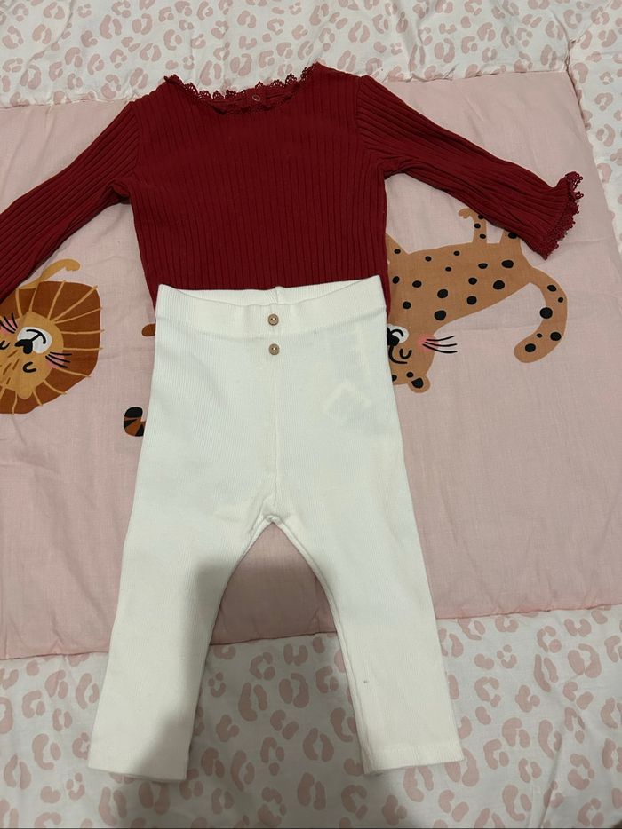 Lot de vêtements fille 3-6 mois et 6 mois - photo numéro 4