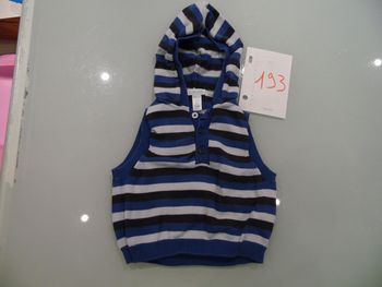 gilet 6 mois a capuche obaibi