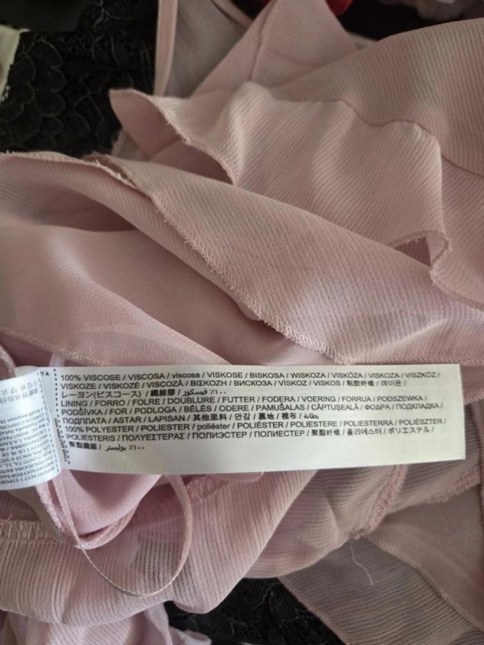 Top Mango rose taille M - photo numéro 6
