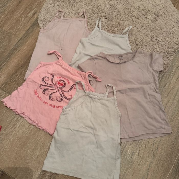 Lot de 5 finettes / maillots de corps