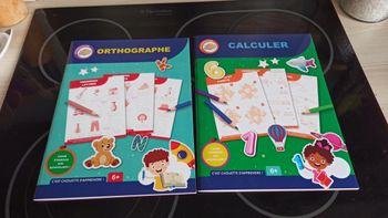 Lot cahiers orthographe et calcul