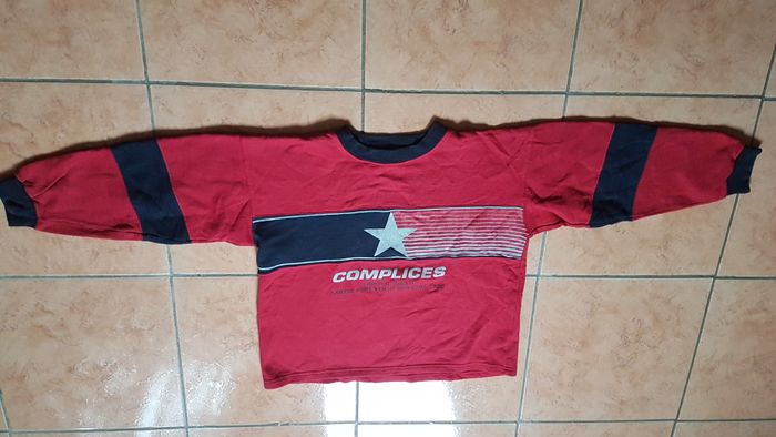 Sweat garçon 14 ans rouge Complice