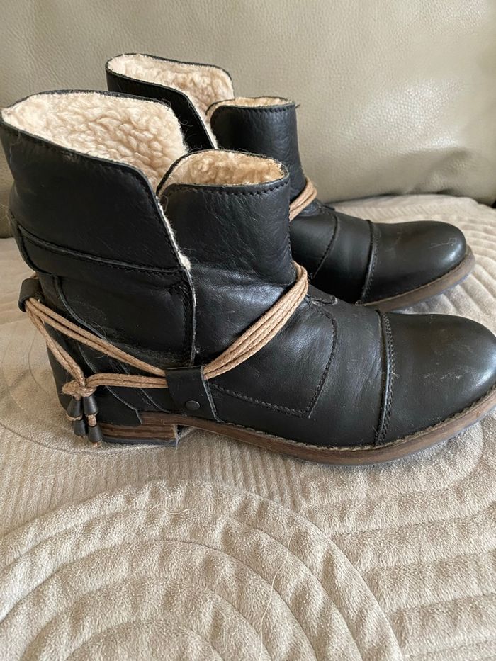 Bottines fourées 36 - photo numéro 2