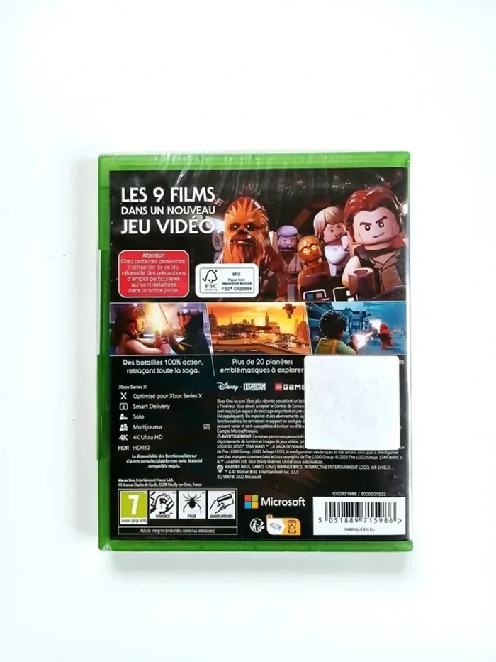 Lego Star Wars La Saga Skywalker Edition Galactique Xbox Series X One - photo numéro 2