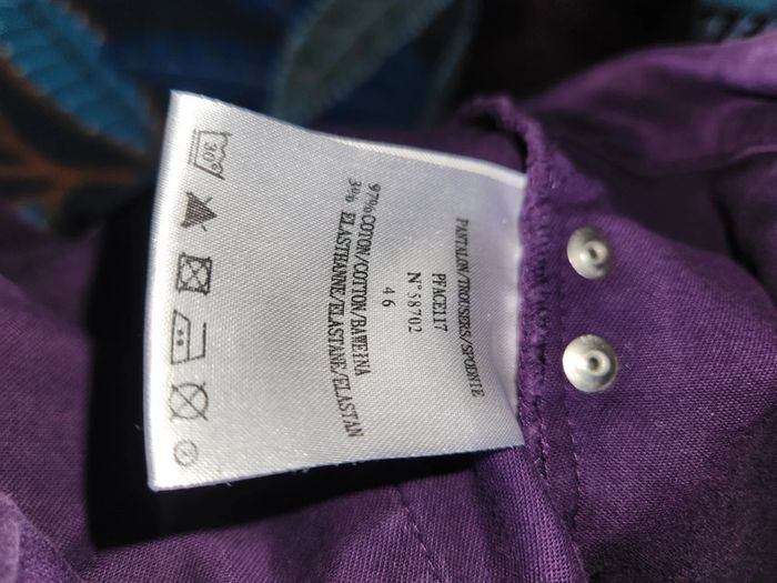 Jeans violet jacqueline riu taille 46 - photo numéro 5
