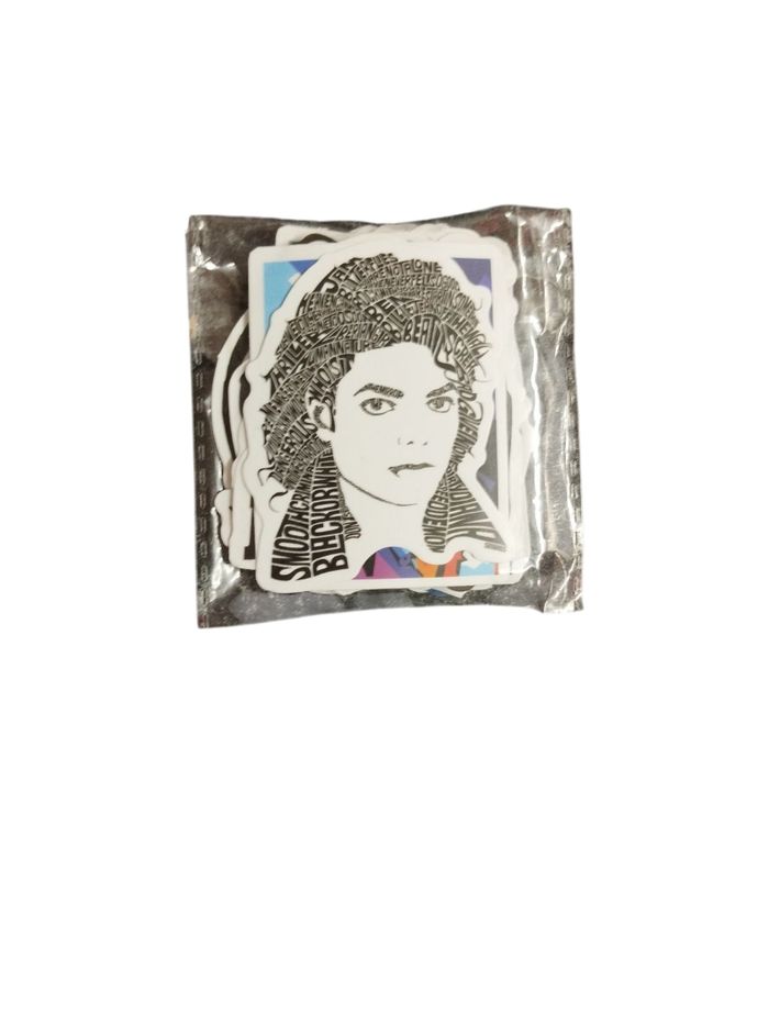 Set 50 stickers autocollants Michael Jackson - photo numéro 2