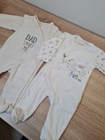 2 pyjamas 3 mois mixte