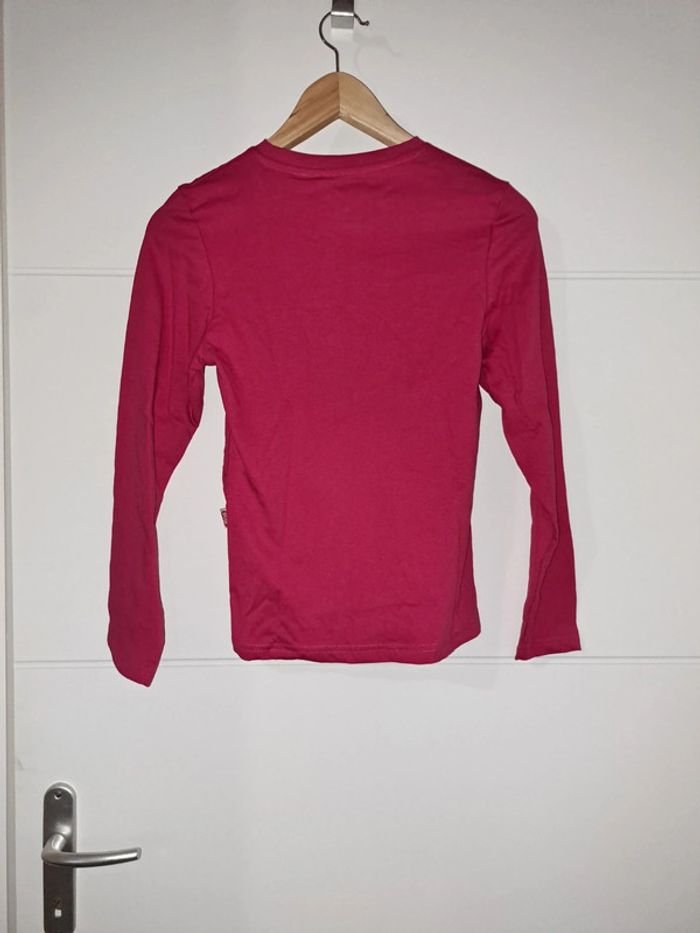 T-shirt rose/fuschia Lee Cooper - photo numéro 2