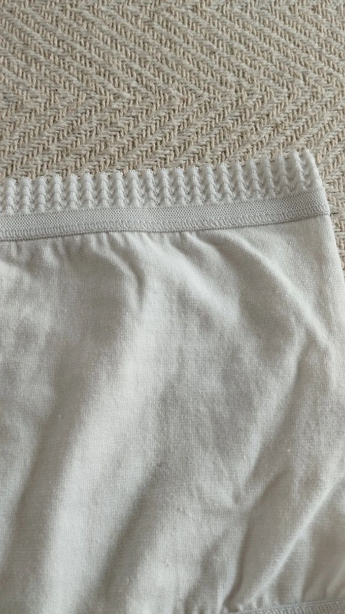 Culotte blanche taille 46/48 femme taille haute - photo numéro 6