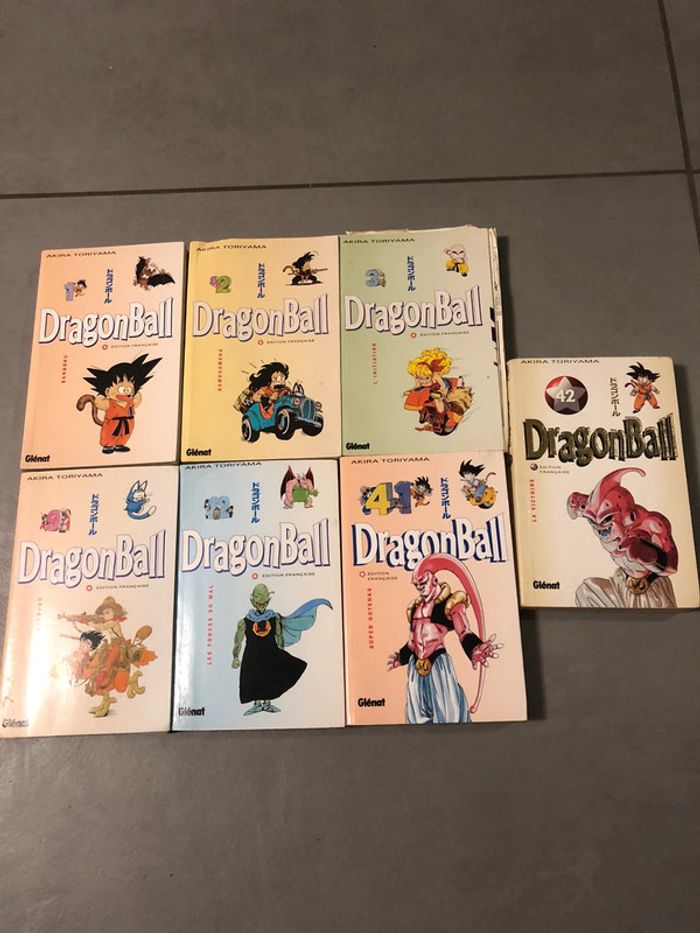 Lot de 8 mangas Dragon Ball Pastel