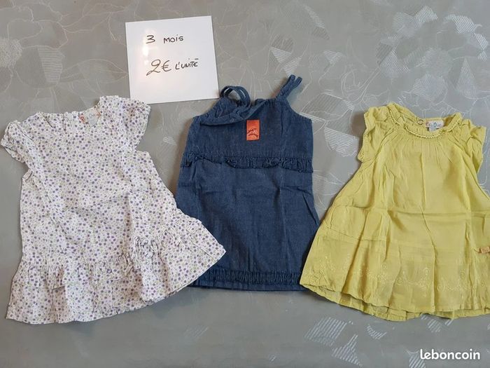 Lot complet de vêtements bébé (fille) 0-12 mois - photo numéro 7