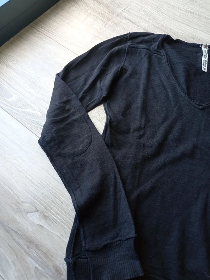 Pull fin col v - photo numéro 3