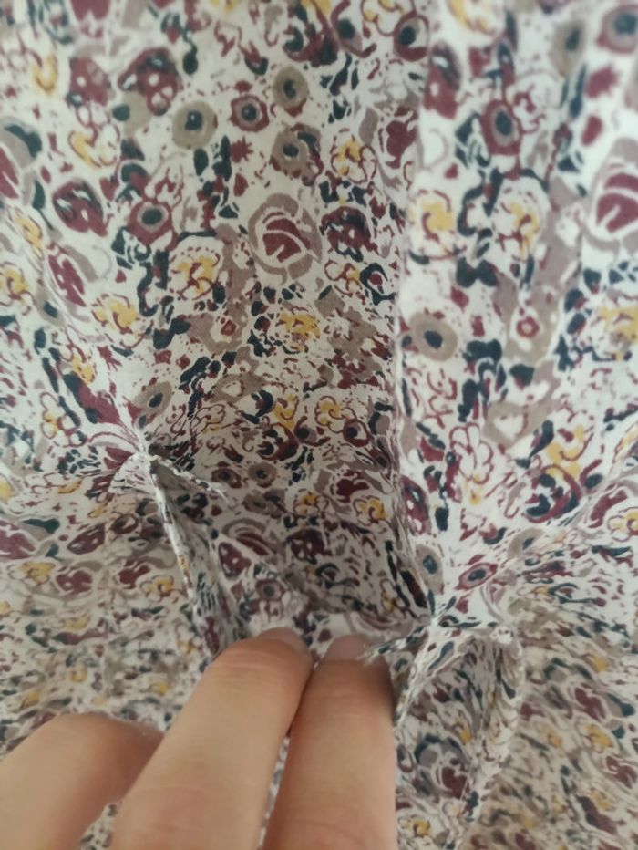 Blouse fleurie col tunisien – GÉMO Casual - photo numéro 6