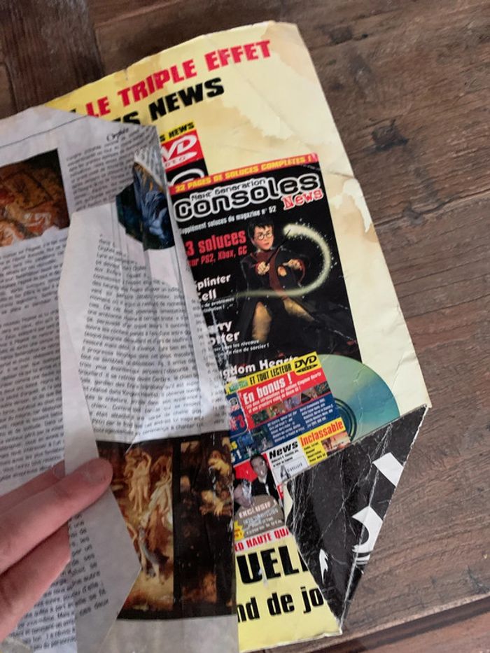 Ancien magazine retrogaming - 2003 - gameplay rpg - the légend of Zelda - photo numéro 10